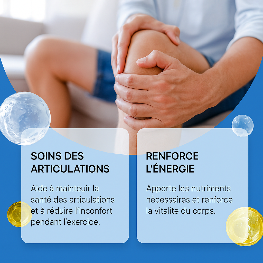 Capsules de complément alimentaire pour la santé des articulations Googeer, capsules de complément alimentaire pour la santé des articulations et le traitement du corps